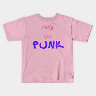 Pretty in Punk Kids T-Shirt